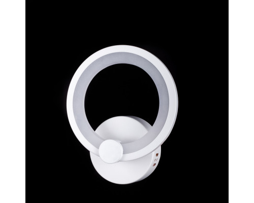 Светодиодное бра белое на 18 Вт, настенный светильник SL-5332-1W WT