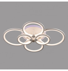 Люстра светодиодная с пультом управления и подсветкой SL-5332-2+2+2 RGB WT 192W