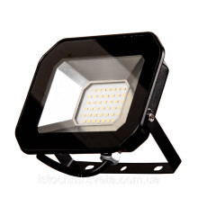 Прожектор светодиодный (LED) 30 Ватт SLP-30W SMD LED 6000K BK