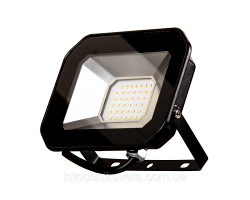 Прожектор светодиодный (LED) 30 Ватт SLP-30W SMD LED 6000K BK