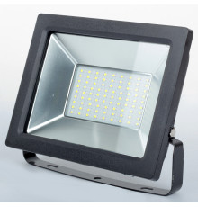 Прожектор светодиодный (LED) 70 Ватт SLP-70W SMD LED 6000K BK