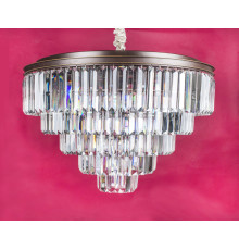 Хрустальная люстра цепочная SD-8609-18A MBK+GD