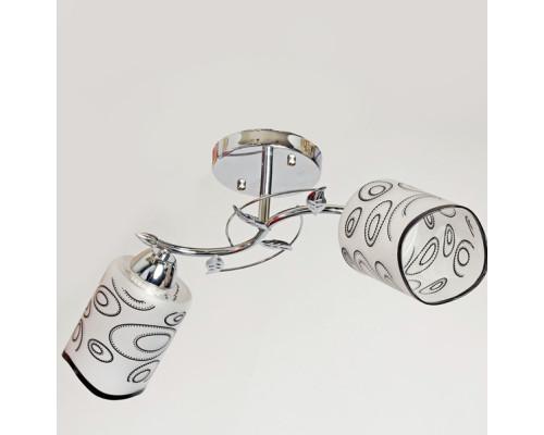 Потолочная люстра на два плафона SH-4403-2 CR