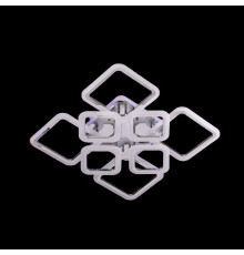 Светодиодная люстра с RGB подсветкой и пультом управления SL-5331-4+4 CR+RGB