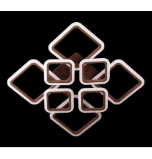 Потолочная светодиодная LED люстра с пультом управления SL-5331-4+4 COFFEE