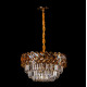 Люстра цепочная хрустальная SZ-62602-500 FGD WT