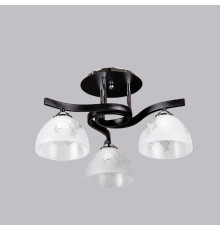Потолочная люстра на три плафона SH-4193-3 BK