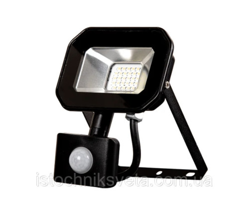 Прожектор светодиодный (LED) с датчиком движения 10 Ватт