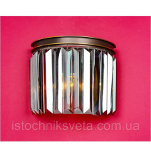 Хрустальное бра настенное, светильник SD-8609-2C CFG+GD