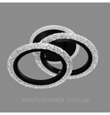 Люстра-светильник светодиодная потолочная SC-3119-2C BK
