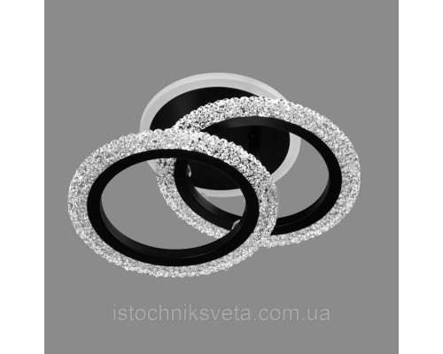 Люстра-светильник светодиодная потолочная SC-3119-2C BK
