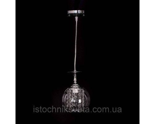 Люстра-подвес со стеклянным плафоном SH-7225-1 CR