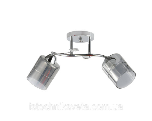 Потолочная люстра на два плафона SC-9073-2 CR