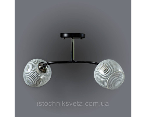 Люстра-светильник потолочная SW-507-2 CR+BK