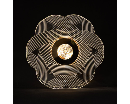 Светодиодная потолочная LED люстра-светильник SY-16020 GD