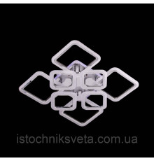 Светодиодная люстра с RGB подсветкой и пультом управления SY-5331-4+4 CR+RGB