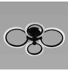 Светодиодная люстра  с пультом управления SY-5333-2+2 BK 80W