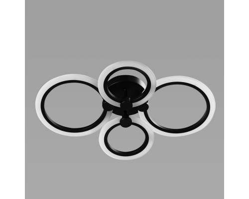 Светодиодная люстра  с пультом управления SY-5333-2+2 BK 80W