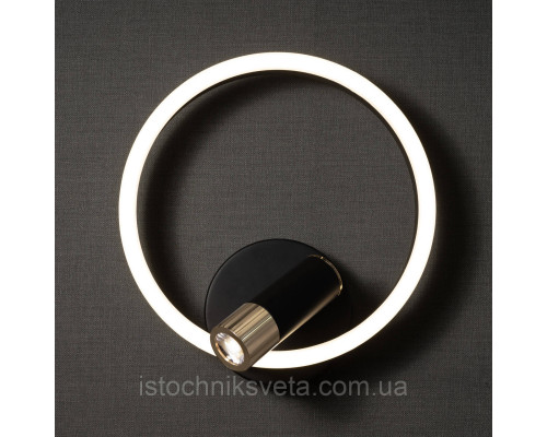 Светильник-люстра светодиодная SY-16075-2 BK+FGD