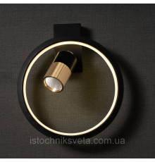 Светильник-люстра светодиодная SY-16076-1+1 BK+FGD