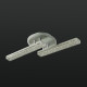 Светодиодная потолочная люстра с подсветкой SC-3445-2C WH