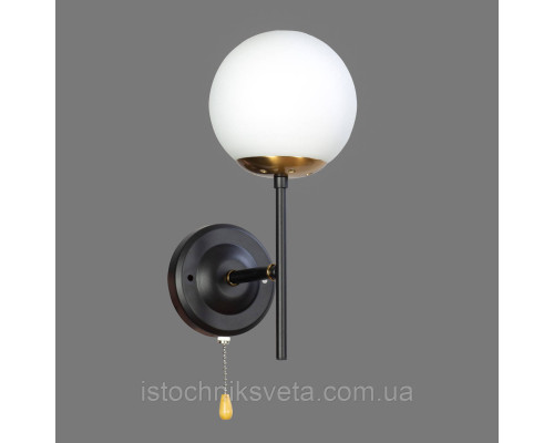 Настенное бра-светильник в стиле лофт SR-N36344-1W BK+COP