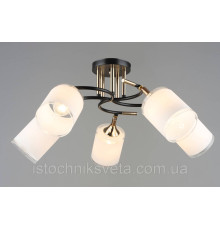Потолочная люстра на три поворотных плафона SR-N6089/5 COFFEE+FGD