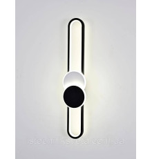 Бра светодиодное, светильник настенный SY-16112-600 WH+BK