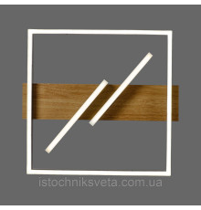 Светодиодная потолочная люстра с пультом управления SY-16104/400 BK+Imitation wood