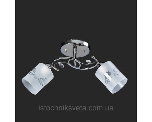 Потолочный светильник, люстра на два плафона  SH-4623-2C CR
