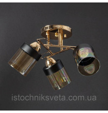 Потолочная люстра на три плафона, светильник SH-8099/3A FG