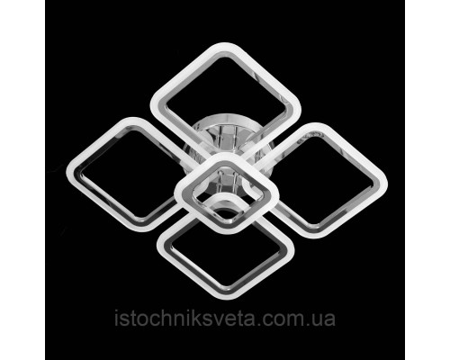 Светодиодная  LED люстра с пультом управления на 102 Вт SY-5330-4+1 CR