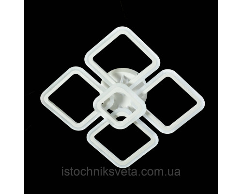 Светодиодная  LED люстра с пультом управления на 102 Вт SY-5330-4+1 WT