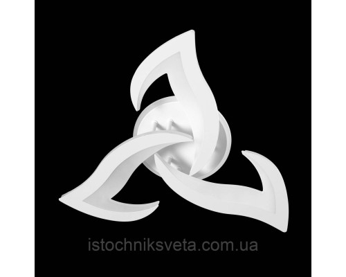 Светодиодная люстра с RGB подсветкой на пульте управления на 42+23 Вт SY-5329-3 WH+RGB