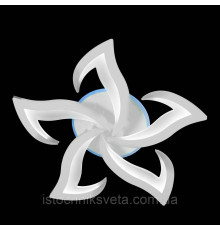 Светодиодная люстра с RGB подсветкой на пульте управления на 70+30 Вт SY-5329-5 WT+RGB