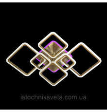 Люстра светодиодная с пультом управления и RGB подсветкой SL-5331-2+2+2 AB+RGB