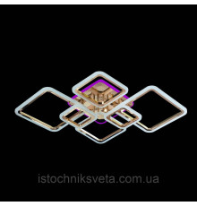 Люстра светодиодная с пультом управления и RGB подсветкой SL-5331-2+2+2 FG+RGB