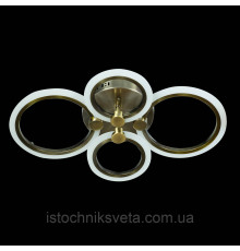 Светодиодная люстра  с пультом управления SL-5333-2+2 AB 80W