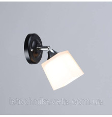 Настенное бра с одним плафоном, светильник SR-N6106-1W BK+CR