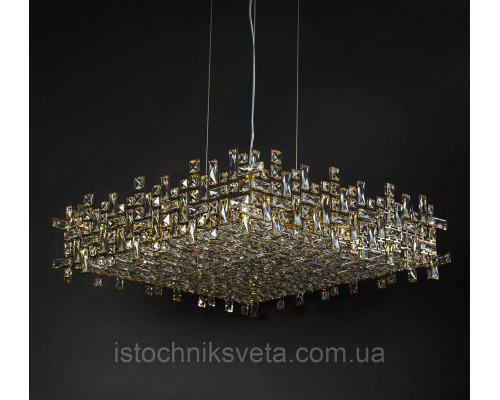 Хрустальная люстра на 16 источников света SD-2874E-16A GD