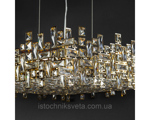 Хрустальная люстра на 16 источников света SD-2874E-16A GD