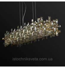Хрустальная люстра на 12 источников света SD-2874E-12A GD