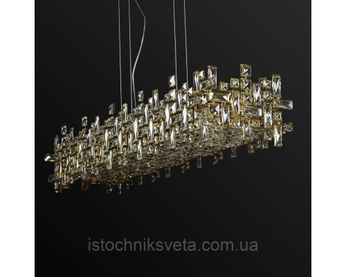 Хрустальная люстра на 12 источников света SD-2874E-12A GD