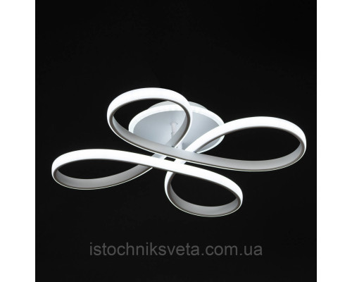 Потолочная светодиодная LED люстра с пультом управления на 112 Вт SY-16124-1A1T WH