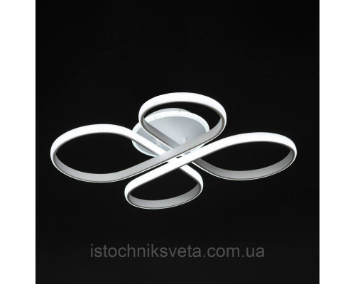 Потолочная светодиодная LED люстра с пультом управления на 122 Вт SY-16124-1T WH