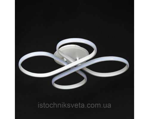 Потолочная светодиодная LED люстра с пультом управления на 122 Вт SY-16124-1T WH