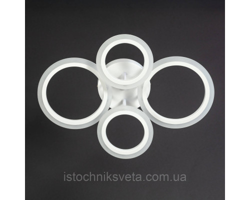 Потолочная светодиодная люстра на пульте управления SY-26255-2+2 WH