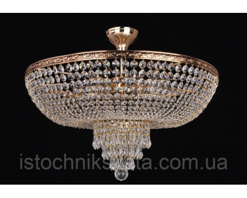 Хрустальная потолочная люстра SD-8518-8 FGD+BK
