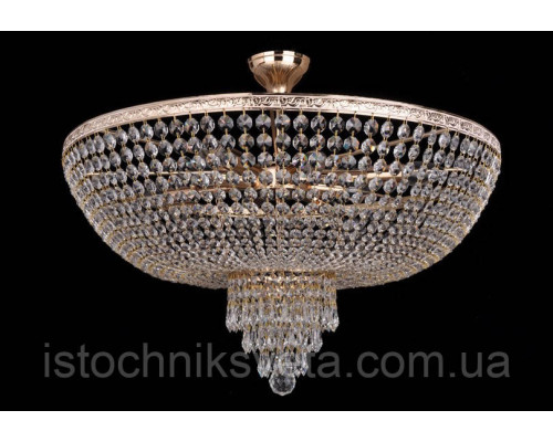 Хрустальная потолочная люстра SD-8518A-12 FGD+BK