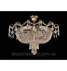 Хрустальная потолочная люстра SD-8601-8 FGD+BK